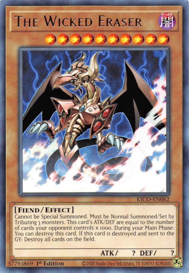 The Wicked Eraser [KICO-EN062] Rare | L.A. Mood Comics and Games