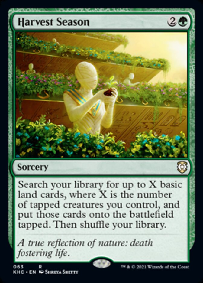 Harvest Season [Kaldheim Commander] | L.A. Mood Comics and Games
