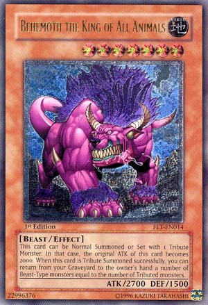 Behemoth the King of All Animals [FET-EN014] Ultimate Rare | L.A. Mood Comics and Games