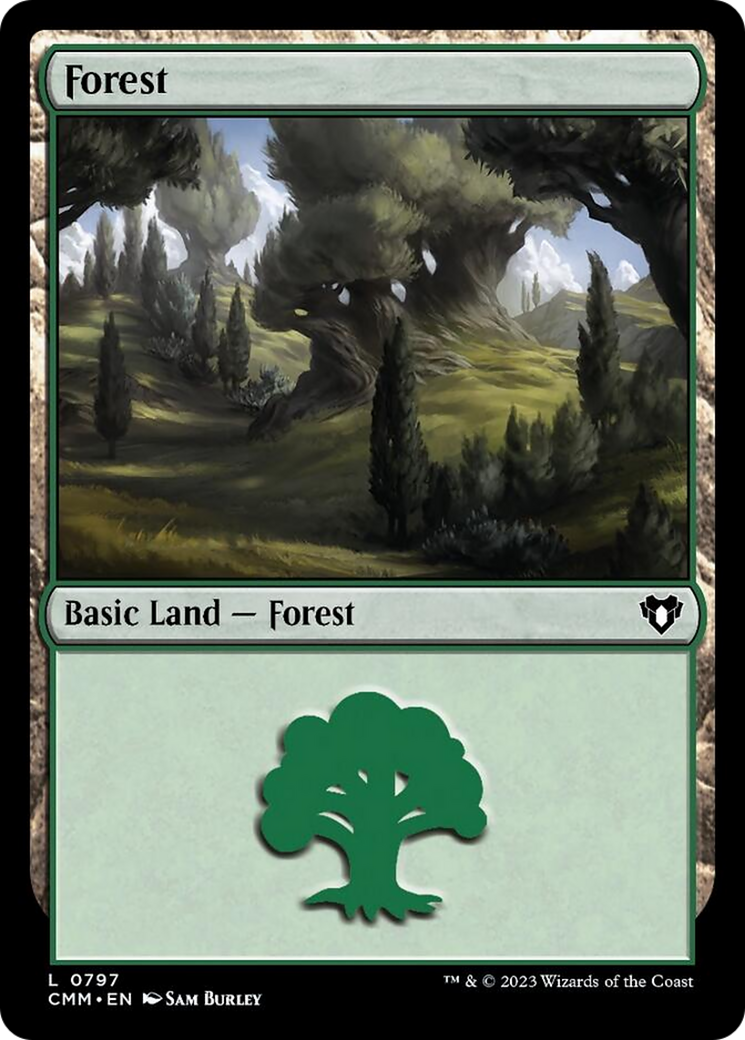 Forest (797) [Commander Masters] | L.A. Mood Comics and Games