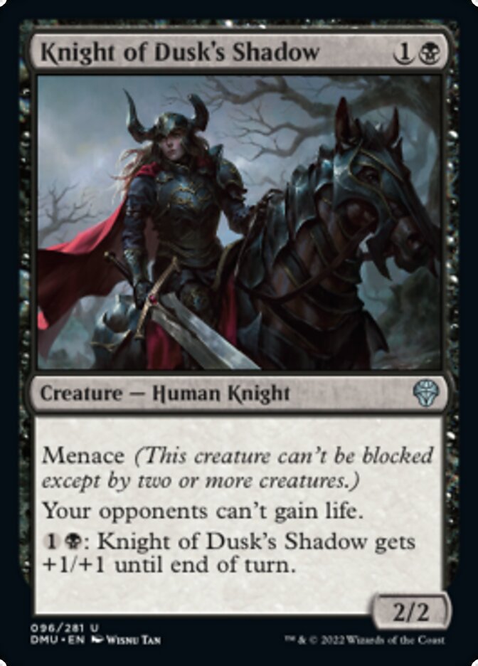 Knight of Dusk's Shadow [Dominaria United] | L.A. Mood Comics and Games