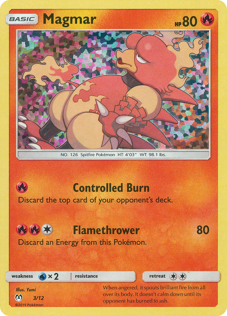 Magmar (3/12) [McDonald's Promos: 2019 Collection] | L.A. Mood Comics and Games