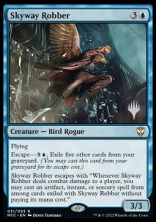 Skyway Robber (Promo Pack) [Streets of New Capenna Commander Promos] | L.A. Mood Comics and Games