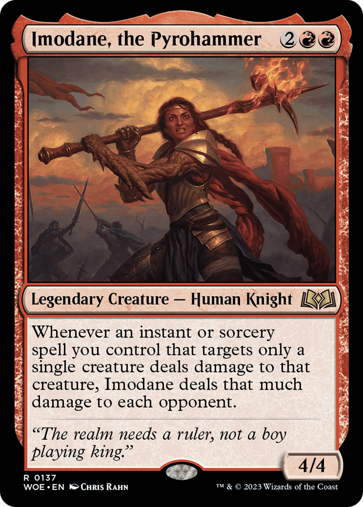 Imodane, the Pyrohammer [Wilds of Eldraine] | L.A. Mood Comics and Games