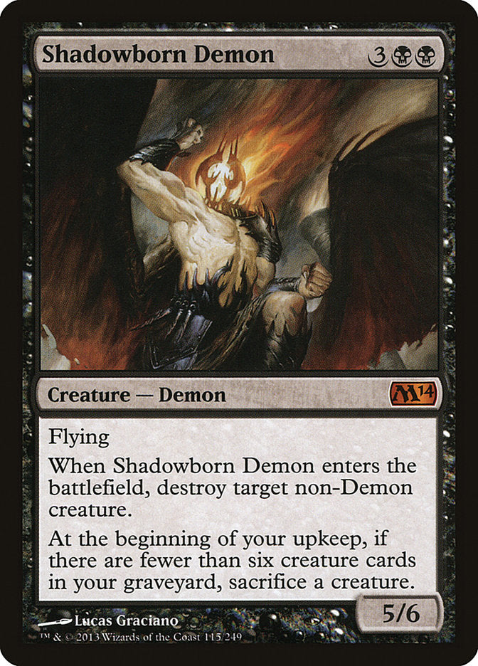 Shadowborn Demon [Magic 2014] | L.A. Mood Comics and Games