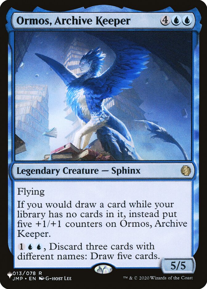 Ormos, Archive Keeper [The List] | L.A. Mood Comics and Games