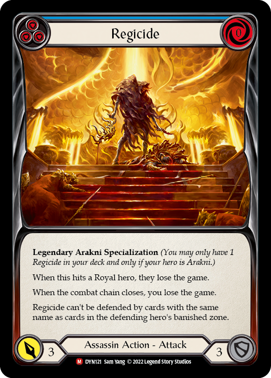 Regicide [DYN121] (Dynasty)  Rainbow Foil | L.A. Mood Comics and Games