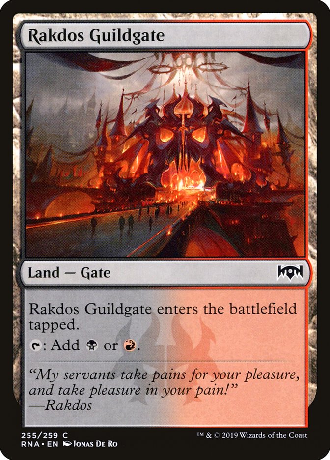 Rakdos Guildgate (255/259) [Ravnica Allegiance] | L.A. Mood Comics and Games