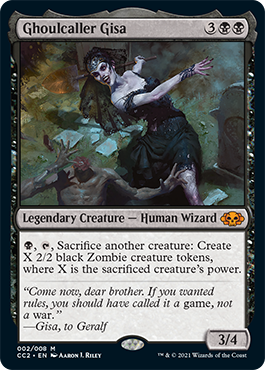 Ghoulcaller Gisa [Commander Collection: Black] | L.A. Mood Comics and Games