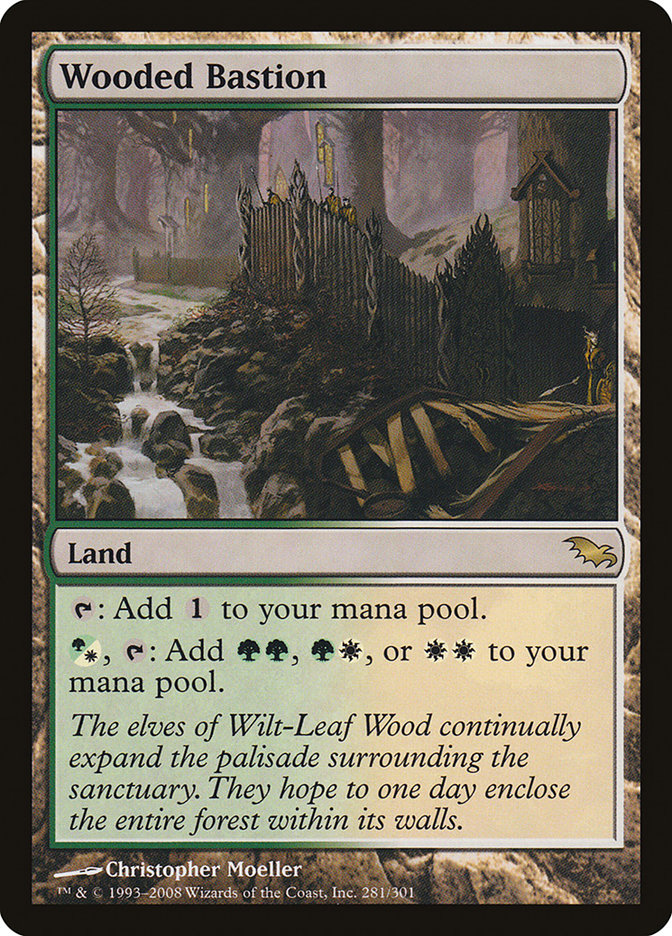 Wooded Bastion [Shadowmoor] | L.A. Mood Comics and Games