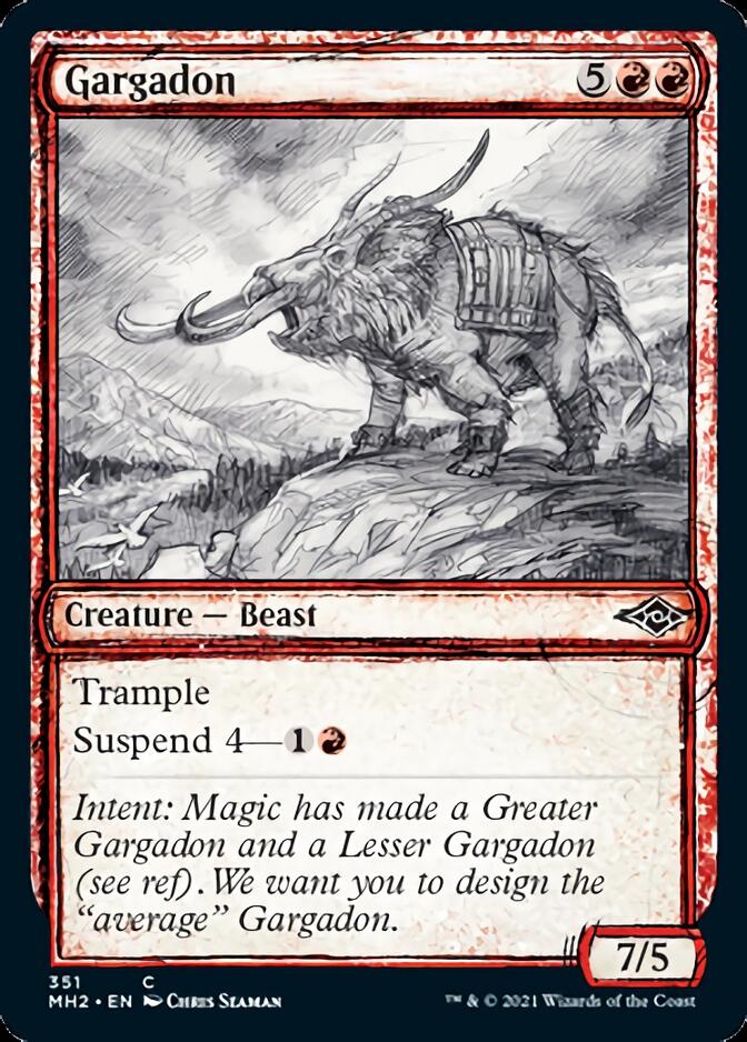 Gargadon (Sketch) [Modern Horizons 2] | L.A. Mood Comics and Games