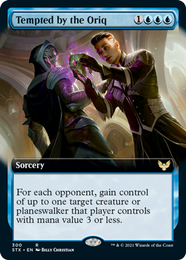 Tempted by the Oriq (Extended Art) [Strixhaven: School of Mages] | L.A. Mood Comics and Games