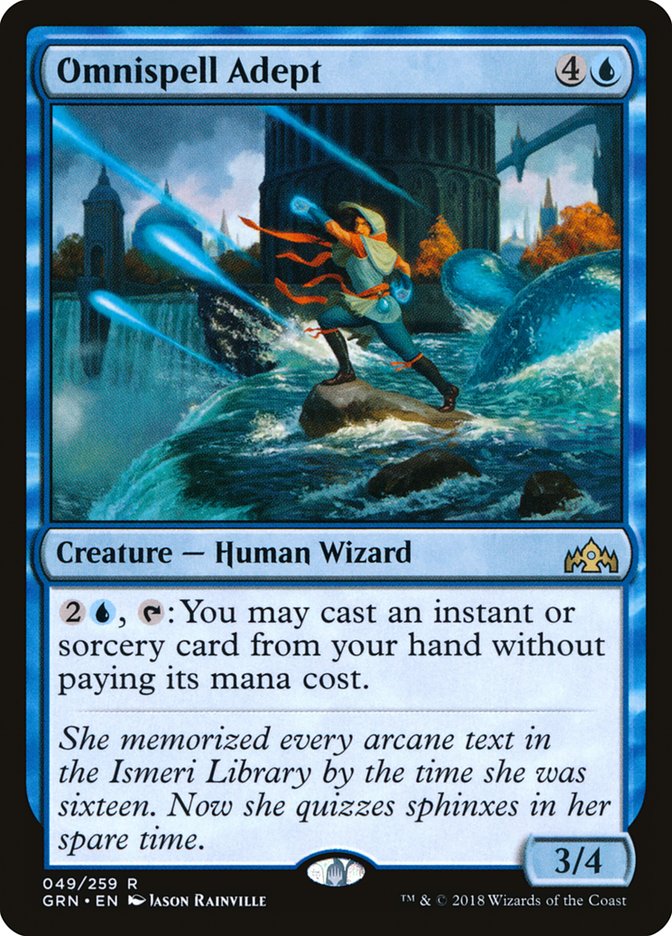 Omnispell Adept [Guilds of Ravnica] | L.A. Mood Comics and Games