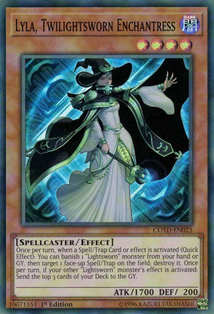 Lyla, Twilightsworn Enchantress [COTD-EN025] Super Rare | L.A. Mood Comics and Games