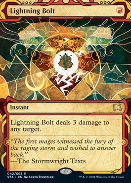 Lightning Bolt (Foil Etched) [Strixhaven: School of Mages Mystical Archive] | L.A. Mood Comics and Games