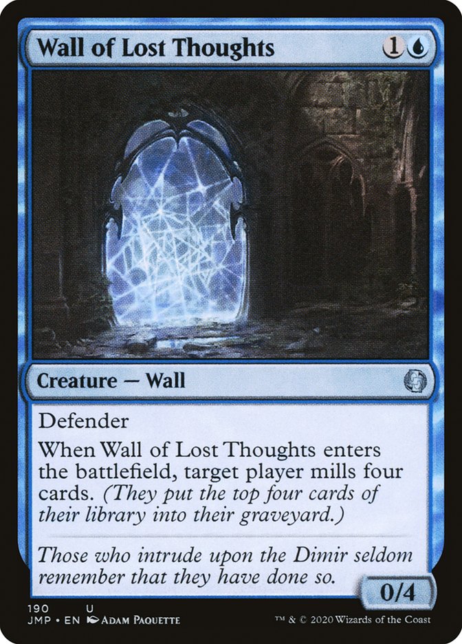 Wall of Lost Thoughts [Jumpstart] | L.A. Mood Comics and Games