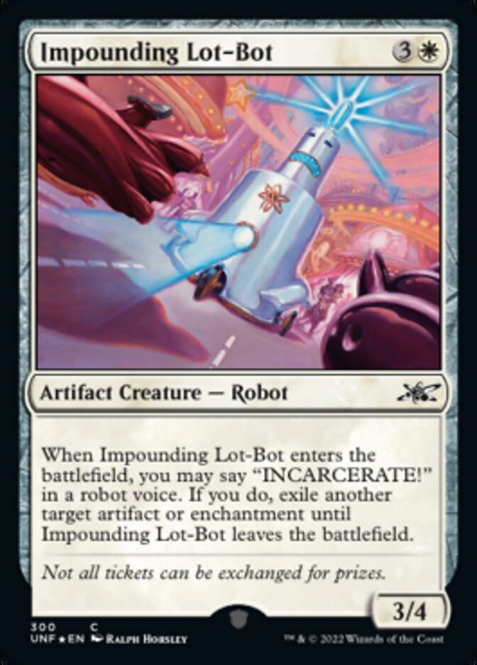 Impounding Lot-Bot (Galaxy Foil) [Unfinity] | L.A. Mood Comics and Games