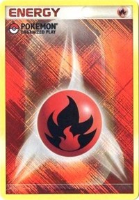 Fire Energy (2009 Unnumbered POP Promo) [League & Championship Cards] | L.A. Mood Comics and Games