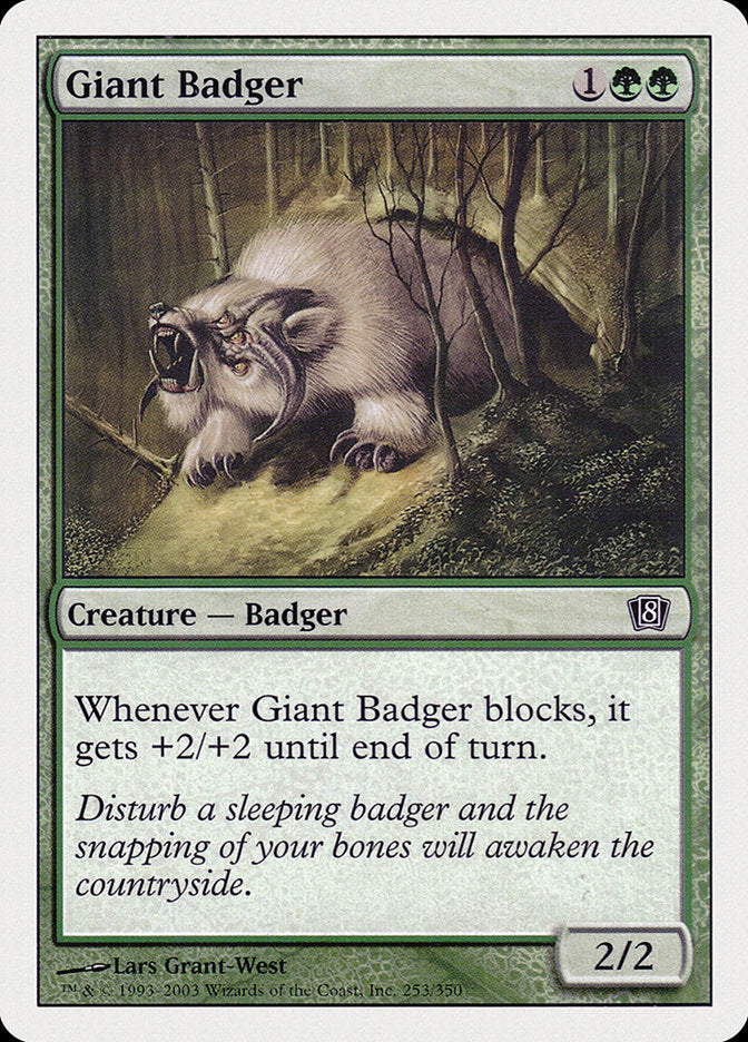 Giant Badger [Eighth Edition] | L.A. Mood Comics and Games
