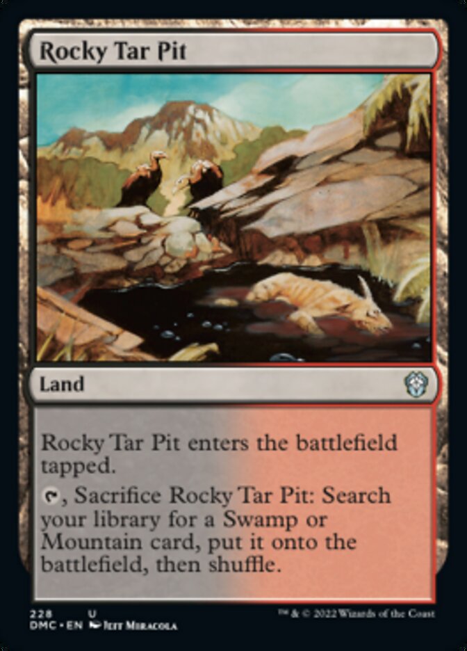 Rocky Tar Pit [Dominaria United Commander] | L.A. Mood Comics and Games