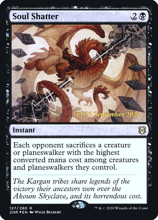 Soul Shatter [Zendikar Rising Prerelease Promos] | L.A. Mood Comics and Games