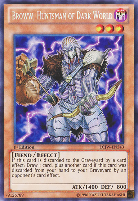 Broww, Huntsman of Dark World [LCJW-EN243] Secret Rare | L.A. Mood Comics and Games