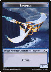 Myr (024) // Thopter (008) Double-Sided Token [Double Masters Tokens] | L.A. Mood Comics and Games