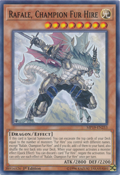 Rafale, Champion Fur Hire [MP19-EN253] Common | L.A. Mood Comics and Games