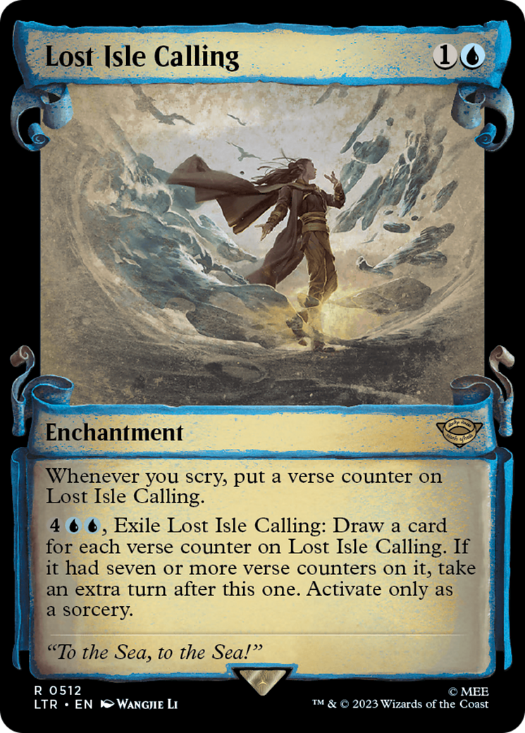 Lost Isle Calling [The Lord of the Rings: Tales of Middle-Earth Showcase Scrolls] | L.A. Mood Comics and Games