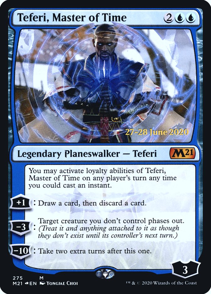 Teferi, Master of Time [Core Set 2021 Prerelease Promos] | L.A. Mood Comics and Games