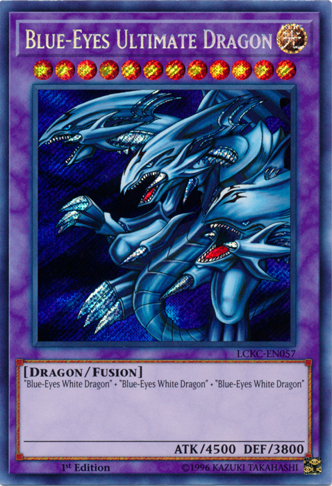 Blue-Eyes Ultimate Dragon [LCKC-EN057] Secret Rare | L.A. Mood Comics and Games