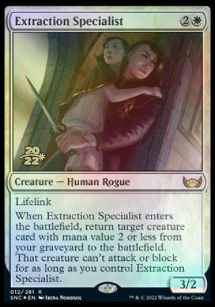 Extraction Specialist [Streets of New Capenna Prerelease Promos] | L.A. Mood Comics and Games