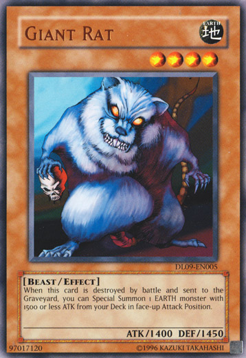 Giant Rat (Bronze) [DL09-EN005] Rare | L.A. Mood Comics and Games
