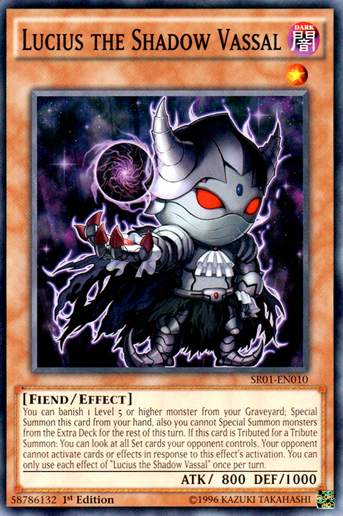 Lucius the Shadow Vassal [SR01-EN010] Common | L.A. Mood Comics and Games
