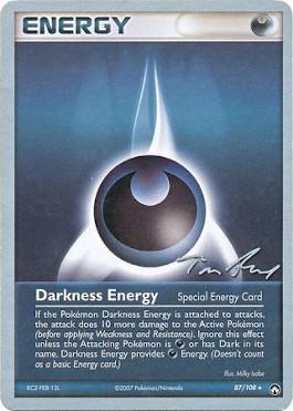 Darkness Energy (87/108) (Legendary Ascent - Tom Roos) [World Championships 2007] | L.A. Mood Comics and Games