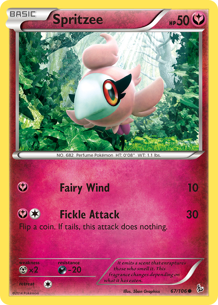 Spritzee (67/106) [XY: Flashfire] | L.A. Mood Comics and Games