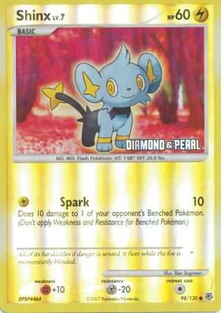 Shinx (98/130) [Burger King Promos: 2008 Collection] | L.A. Mood Comics and Games