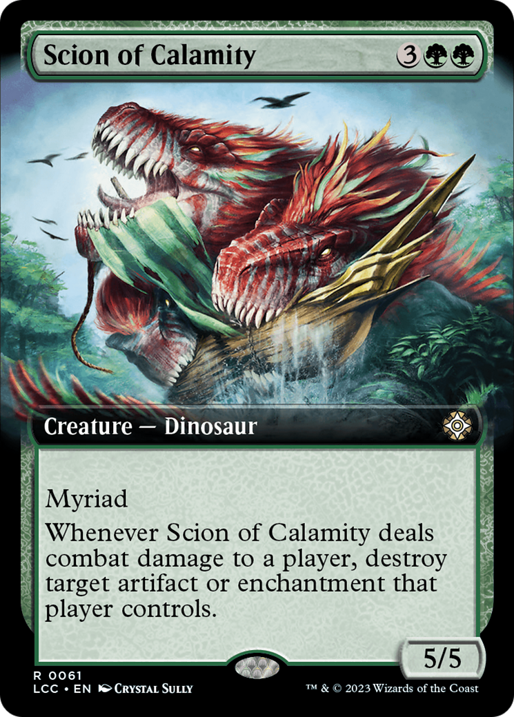 Scion of Calamity (Extended Art) [The Lost Caverns of Ixalan Commander] | L.A. Mood Comics and Games