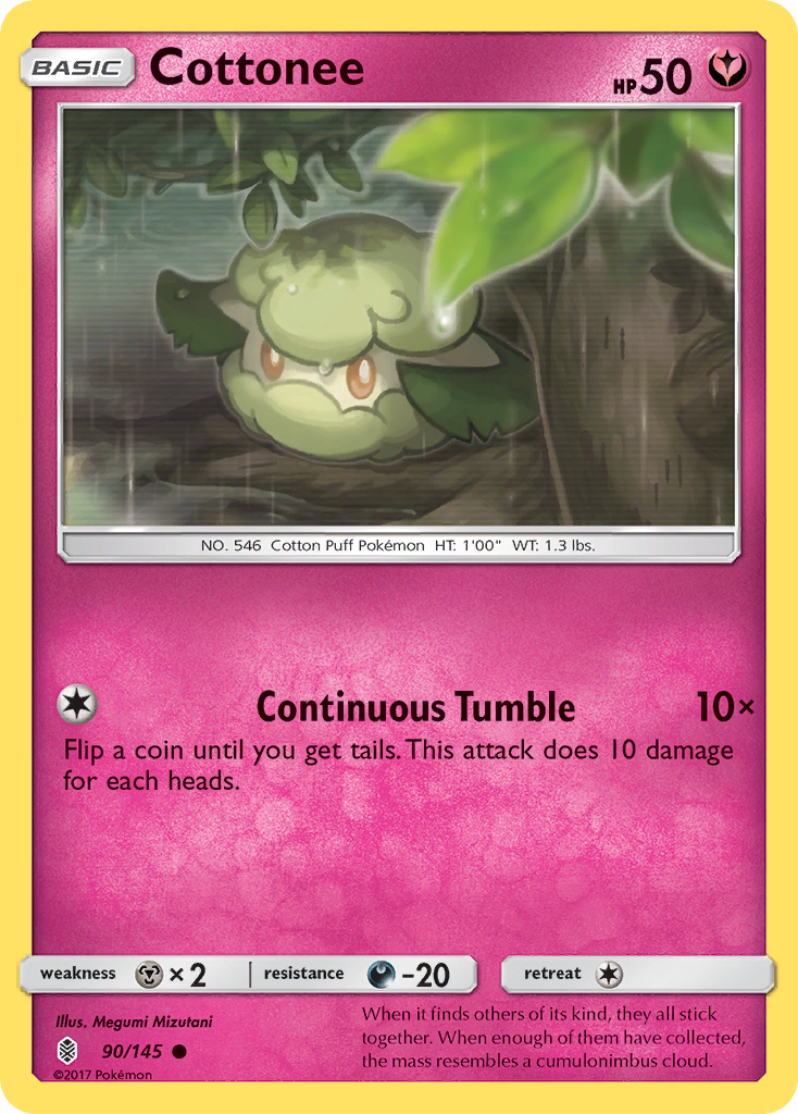 Cottonee (90/145) [Sun & Moon: Guardians Rising] | L.A. Mood Comics and Games