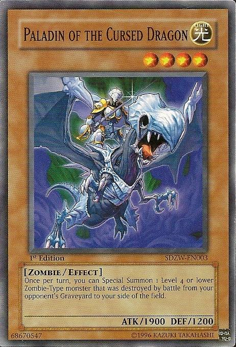 Paladin of the Cursed Dragon [SDZW-EN003] Common | L.A. Mood Comics and Games