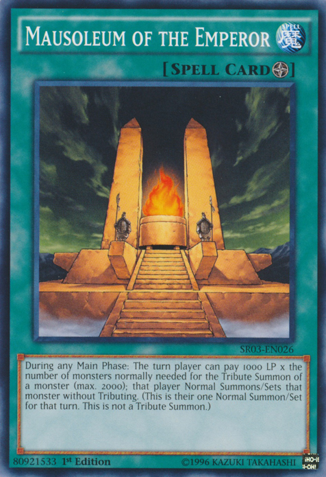 Mausoleum of the Emperor [SR03-EN026] Common | L.A. Mood Comics and Games