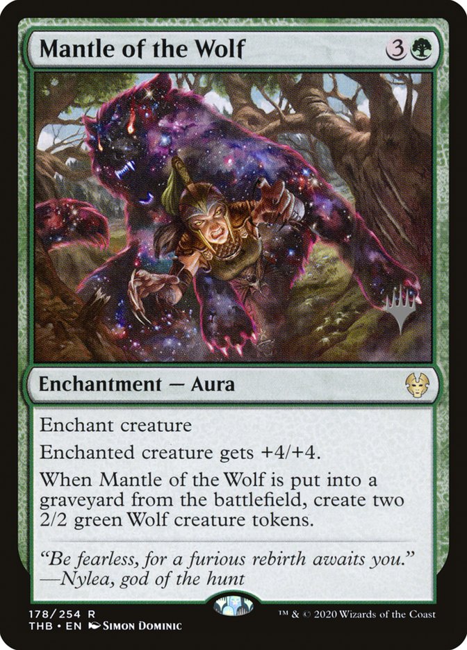 Mantle of the Wolf (Promo Pack) [Theros Beyond Death Promos] | L.A. Mood Comics and Games