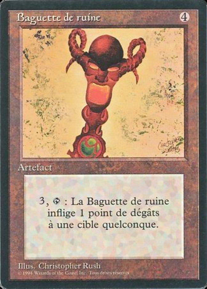 Rod of Ruin [Foreign Black Border] | L.A. Mood Comics and Games