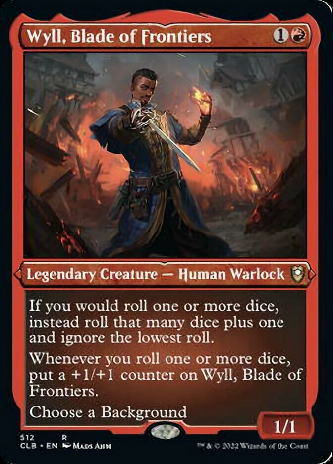 Wyll, Blade of Frontiers (Foil Etched) [Commander Legends: Battle for Baldur's Gate] | L.A. Mood Comics and Games