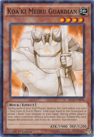 Koa'ki Meiru Guardian [BP03-EN056] Shatterfoil Rare | L.A. Mood Comics and Games