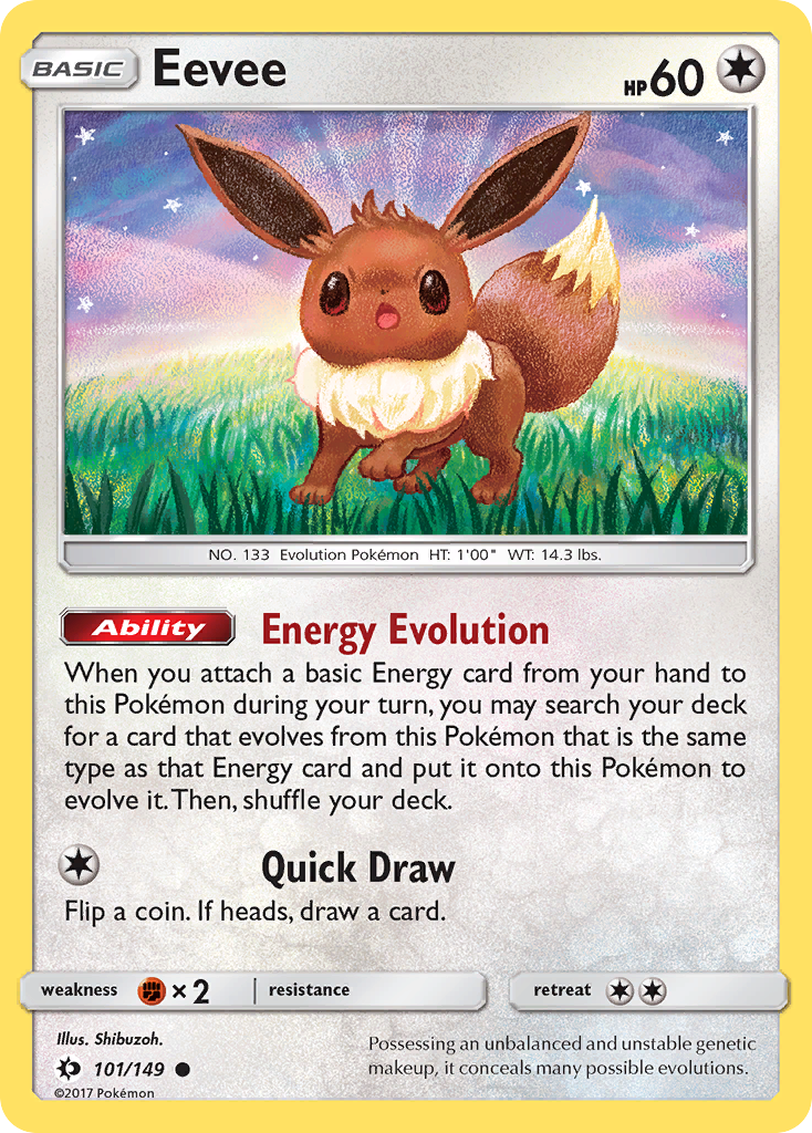 Eevee (101/149) [Sun & Moon: Base Set] | L.A. Mood Comics and Games