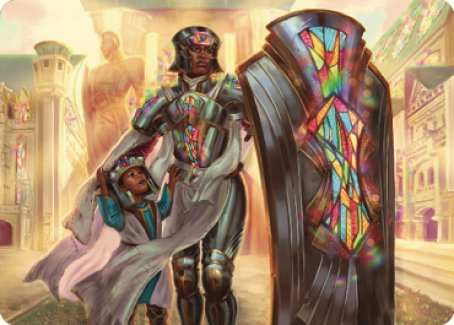Guardian of New Benalia Art Card [Dominaria United Art Series] | L.A. Mood Comics and Games