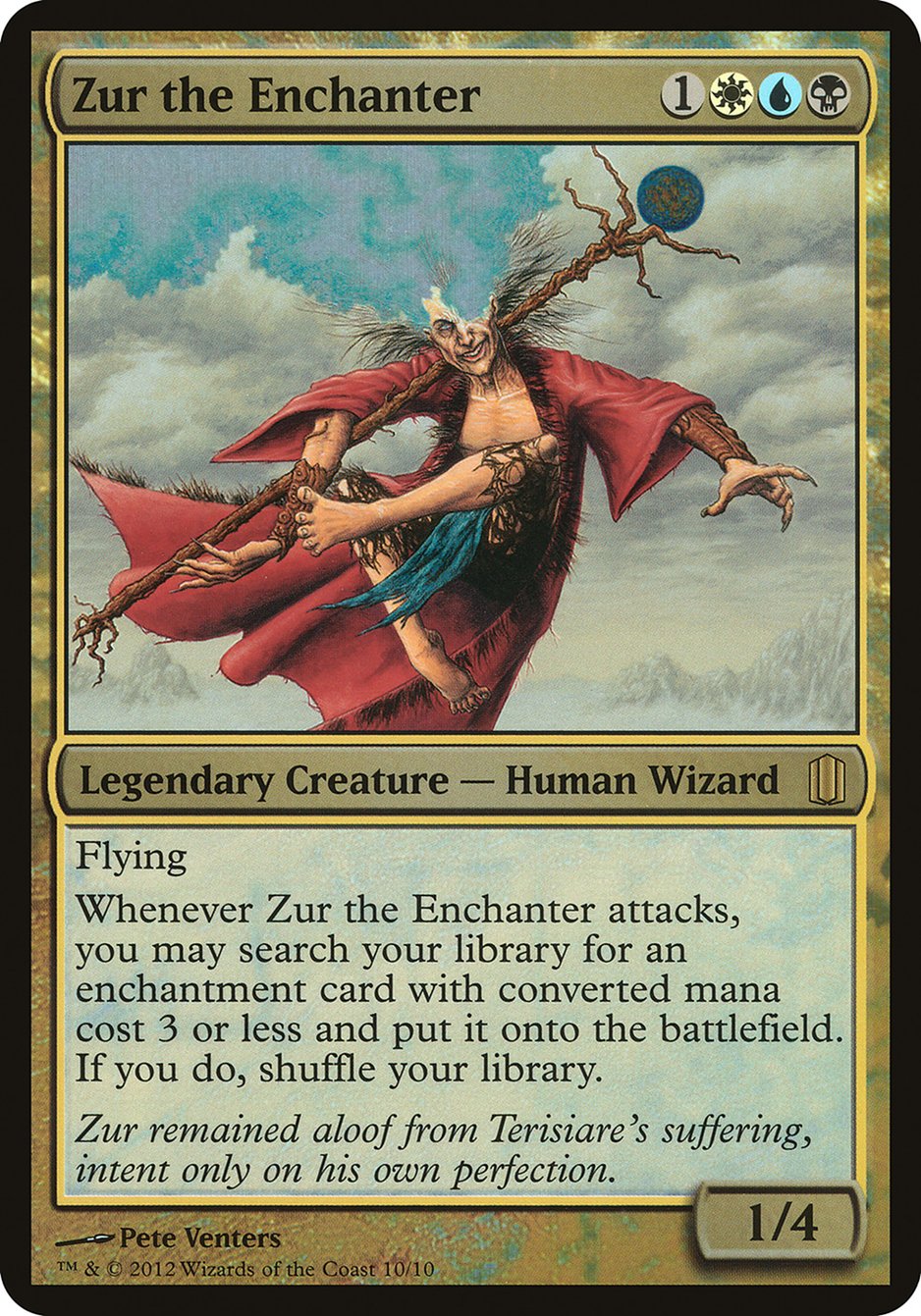 Zur the Enchanter (Oversized) [Commander's Arsenal Oversized] | L.A. Mood Comics and Games