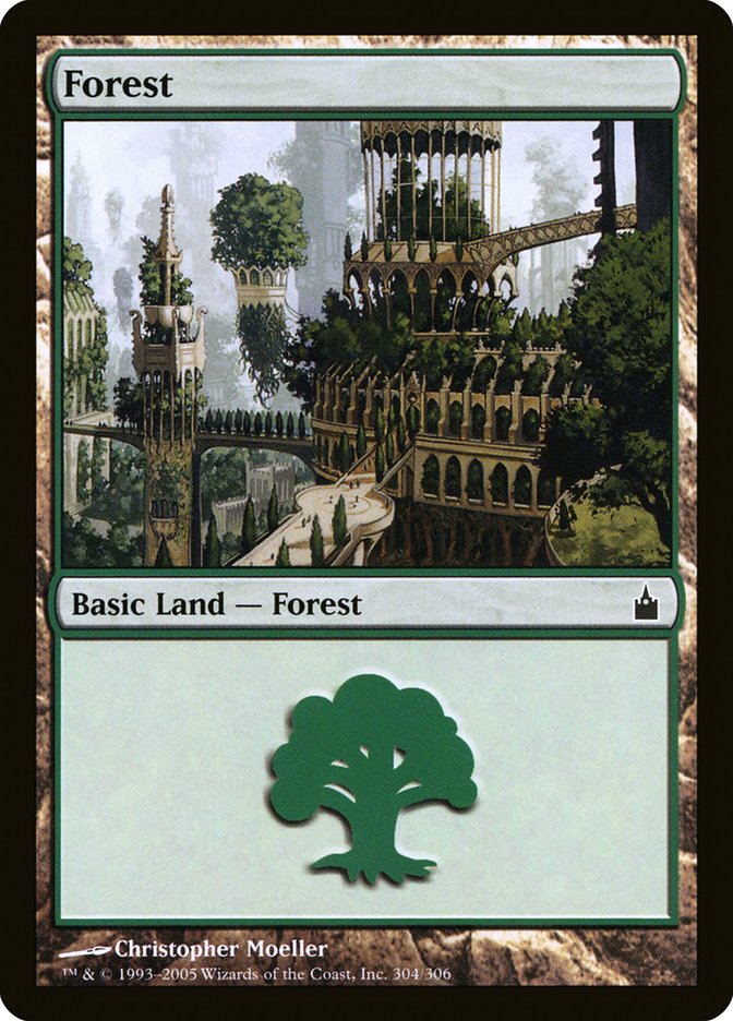 Forest (304) [Ravnica: City of Guilds] | L.A. Mood Comics and Games