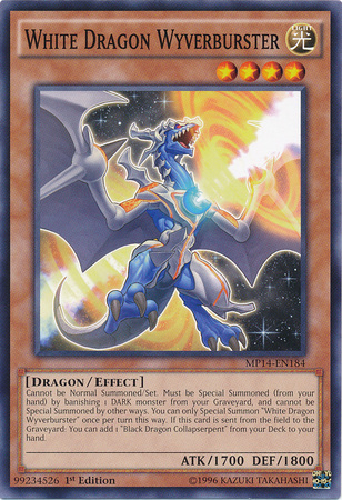 White Dragon Wyverburster [MP14-EN184] Common | L.A. Mood Comics and Games